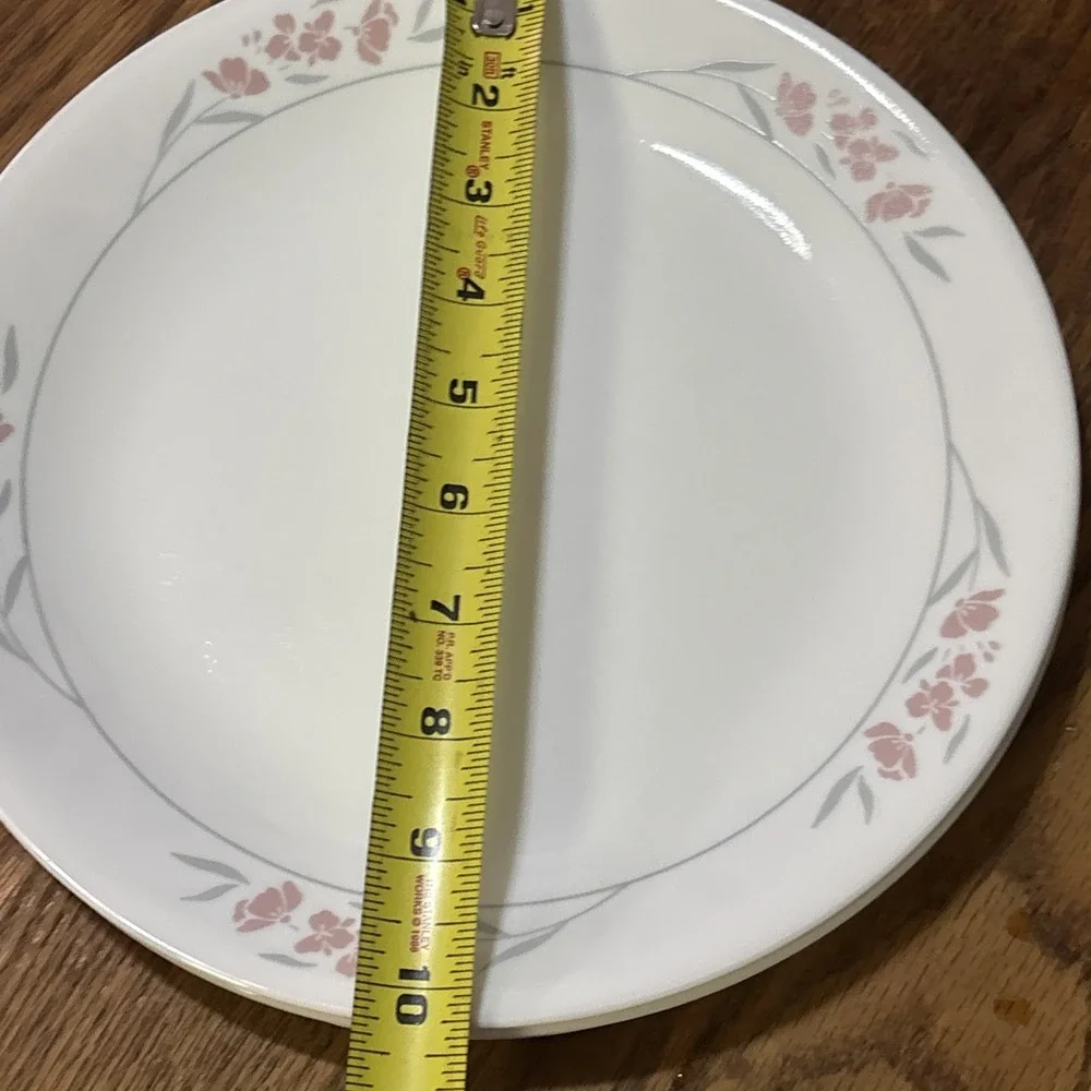 Silk Blossoms CorningWare Corelle Dinner Plates 10